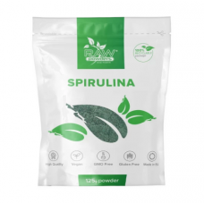 Neapstrādāti pulveri Spirulina 125 g.